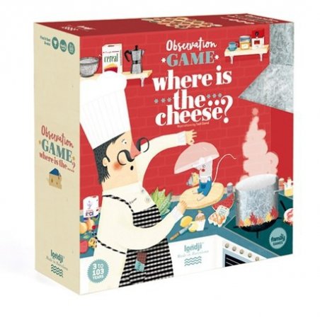 WHERE IS THE... CHEESE?