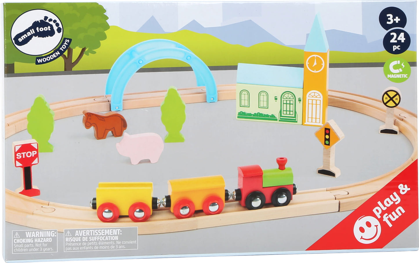 Ferrocarril de madera Ciudad y Campo