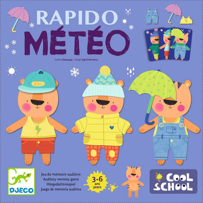 Juego Cool School Rápido Météo
