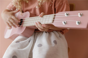 Guitarra rosa