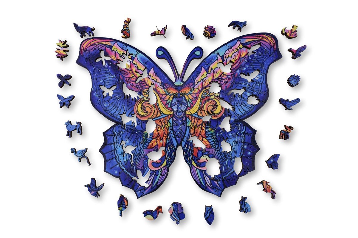 Puzzle Aniwood Mariposa - S