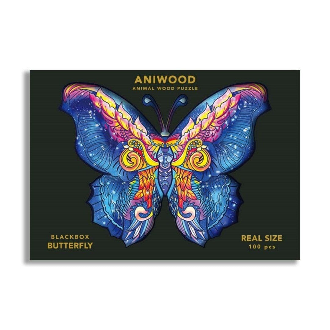 Puzzle Aniwood Mariposa - S