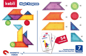 Magic Tangram 3D Imán