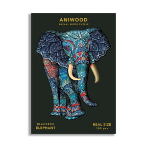 Puzzle Aniwood Elefante - S
