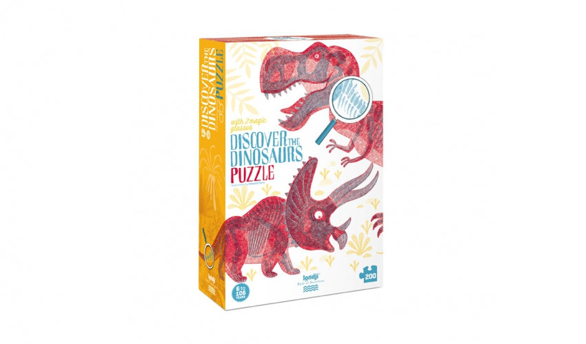 DISCOVER THE DINOSAURS PUZZLE