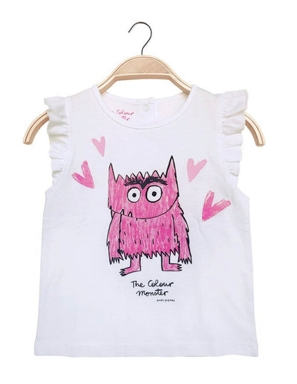 '- Educajoc CAMISETA DEL MONSTRUO DE COLORES ROSA