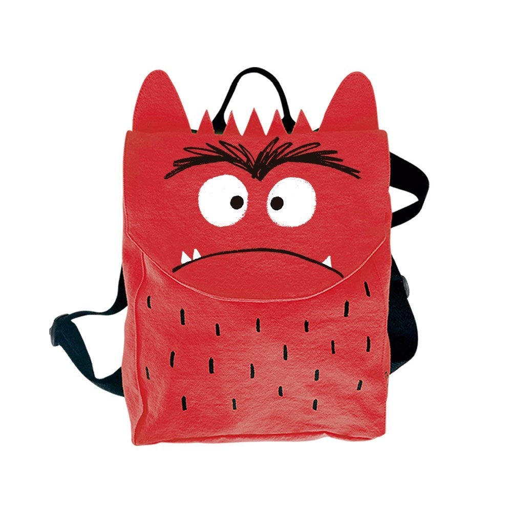 '- Educajoc Mochila del Monstruo de Colores Rojo