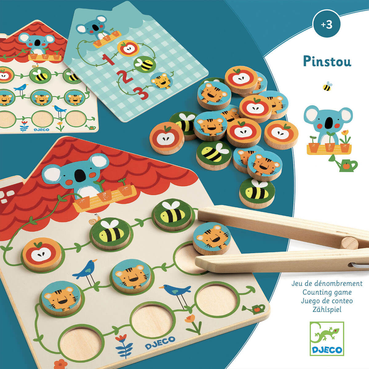 Juego de Conteo Pinstou