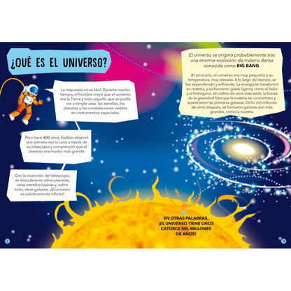 Viaja, conoce, explora - Cuadrado. El espacio. El sistema solar