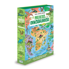 Cargar imagen en el visor de la galería, Viaja, conoce, explora - Formato A4. El mundo de los dinosaurios
