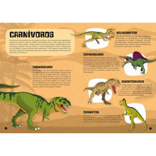 Cargar imagen en el visor de la galería, Viaja, conoce, explora - Formato A4. El mundo de los dinosaurios
